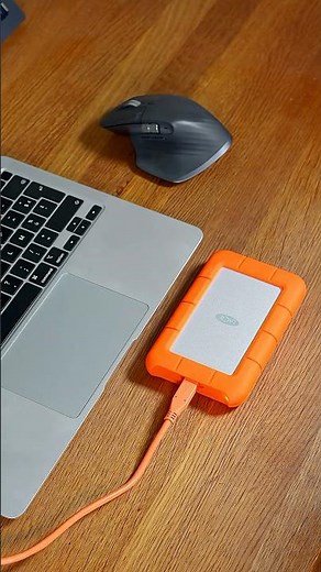 LaCie Rugged Hard Drive Unboxing ASMR