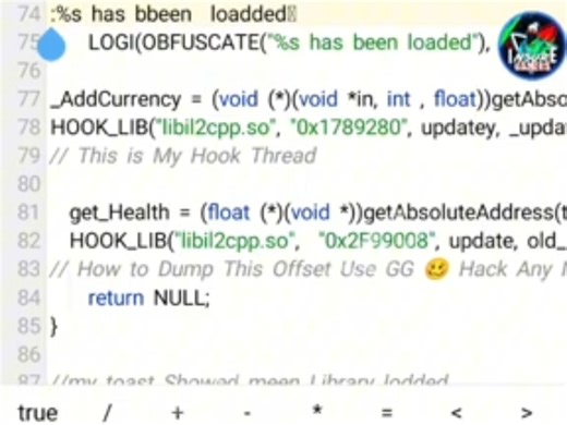 如何偷取别的MOD菜单的偏移