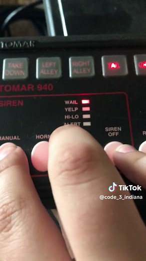 Tomar 940 Siren Demo #tomar #code3indiana #siren #sirencollection