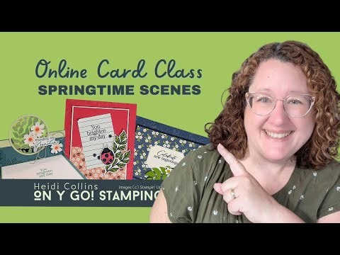 Springtime Scenes Cards – 3 Easy Card Ideas + Fun Fold