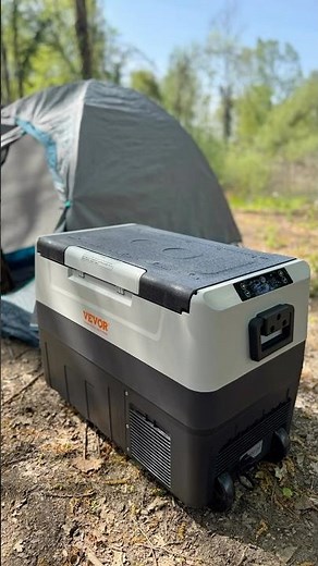 VEVOR T45K Camping Kompressorkühlschrank 45L 12/24V Rollbare - 2 in 1 Doppelzone #vevor #kühlschrank