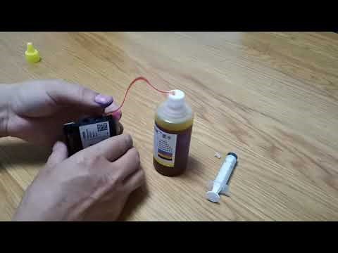 How to refill HP 933 955 954 952 932 951 7720 7110 7740 8610 Ink Cartridges