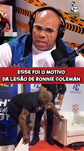 this was the reason for Ronnie Coleman's injury #bodybuilding #bodybuilder #ronniecoleman
