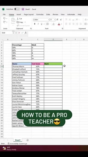 How to use the LOOKUP function in Excel! Shop my Excel gifts and Excel templates. 🔗 in my bio! #excel #exceltips #exceltraining #sheets #accounting #finance #googlesheets #student #tutorial #excelhacks #exceltipsandtricks #exceltricks #accountant #taxes #mortgage #tiktokmademebuyit #smallbusiness #smallbusinessowner