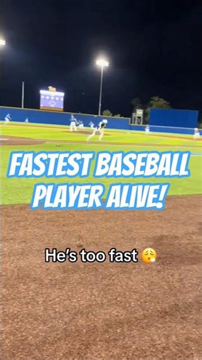 This is the fastest baseball player alive! Most incredible inside the park HR! #mlb #baseball #speed