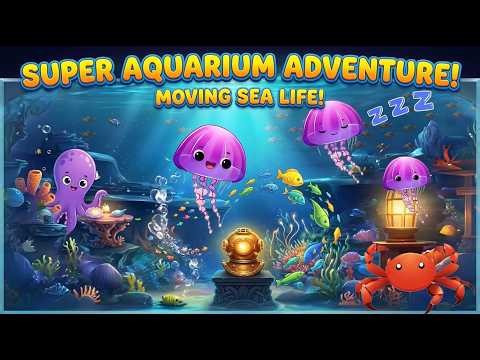 🌊 Super Aquarium Adventure! | Relaxing Undersea World for Kids 🐠