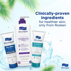 38K views · 11 reactions | Go with Rosken: everyday skin solutions are here ✨ With products made to address dry skin conditions with effective and clinically proven formulas!  What's more, it repairs and soothes in just 30 minutes!  #Rosken #RoskenRepairandSoothe | Rosken Skin Repair Malaysia | Facebook