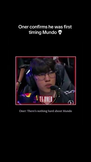 Oner Plays Mundo for the First Time in Game 5 vs AL
