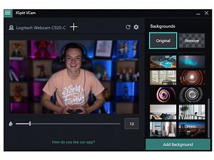 XSplit VCam is the simple solution to fixing video backgrounds. And it’s under $20.