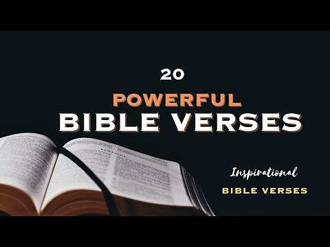 Scriptural Strength: 20 Life-Changing Bible Verses to Remember | Christian Motivation