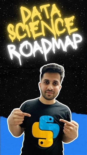 Full Data Science Roadmap in 30 Sec #shorts #datascience #dataanalyst #python