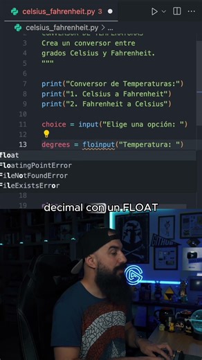 🚀 MINI RETO: Conversor de Temperaturas