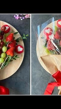 DIY Edible Fruit & Cheese Flower Bouquet 💐 A Stunning Snack Idea! Step By Step