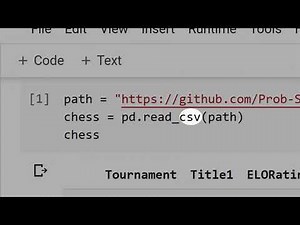 3.11) Load Excel/CSV Files into Google Colab