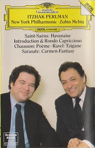 Itzhak Perlman • Zubin Mehta • New York Philharmonic - Saint-Saëns / Sarasate / Chausson / Ravel
