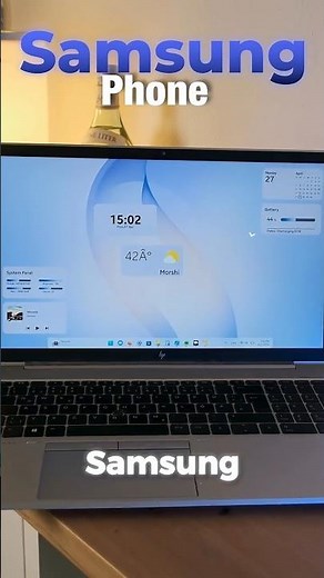 Make your Windows look like a Samsung phone in 45 seconds!