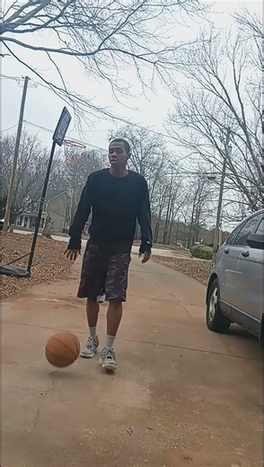 street basketball 🏀 highlight practice workout move 46