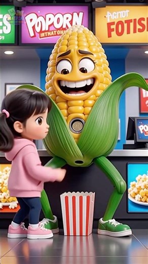 The Weirdest Popcorn Machine Ever 😂🍿 #short #ytshort #funny