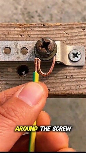 Secure U-Shape Wire Connection Technique #lifehacks #crafts #ideas #electrician | DIY Incredible Tools