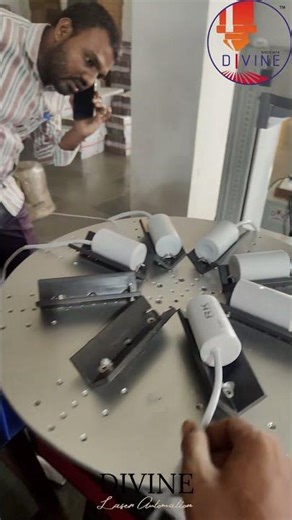 Working of Capacitor in UV Lottery Marking Machine | Industrial Marking Tutorial 2025 #shortvideo