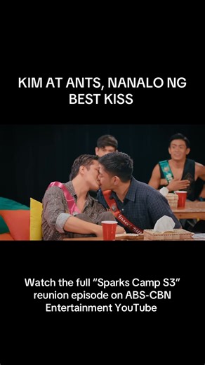 Ang tamis pa rin ng relasyong Kim-Ants! 🥰 Nanalo sina Kim at Ants ng Best Kiss Award para sa “Sparks Camp S3.” Watch the full reunion episode of “Sparks Camp S3” on ABS-CBN Entertainment YouTube. #SparksCamp #ABSCBN | ABS-CBN PR