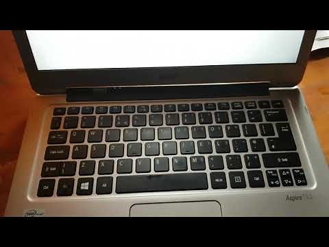 Acer Aspire S3 laptop white screen repair -How to fix white screen on a laptop