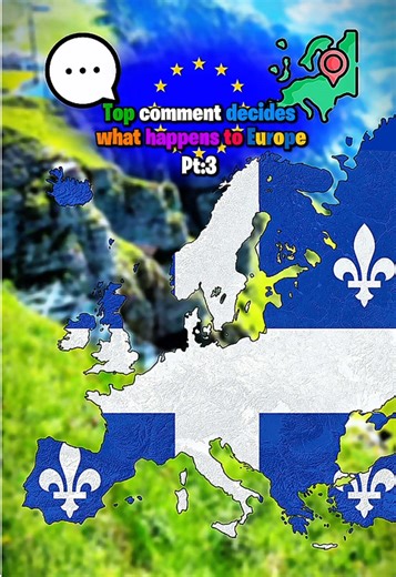 Top comment decides what happens to Europe 🇪🇺💬 || Pt:3 || ##mapping##mapper##viral##fyp##europe