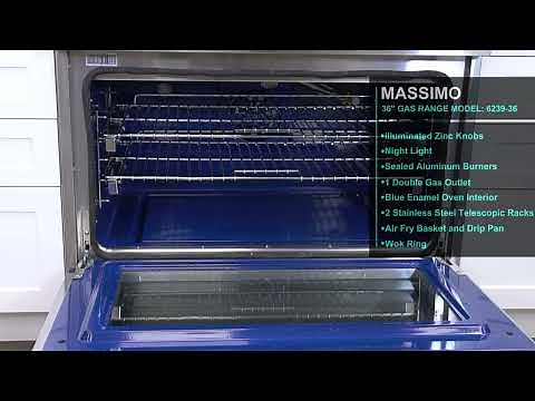 Forno: Buying Guide For 36" Gas Ranges (Comparisons and features)