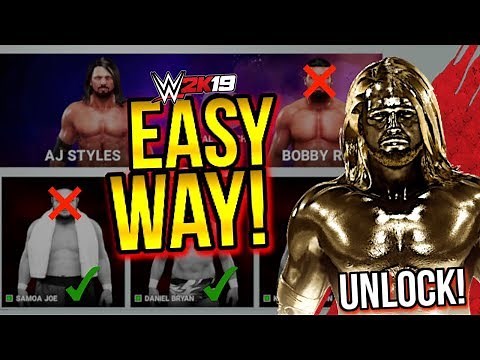 WWE 2K19 - HOW TO EASILY BEAT THE MILLION DOLLAR TOWER & UNLOCK GOLD AJ STYLES (#WWE2K19 Tutorial)