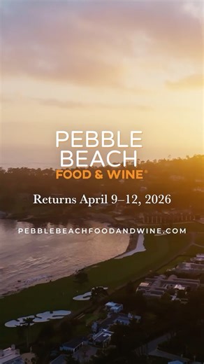 Pebble Beach Food & Wine on Instagram: "Mark your calendars ✨ The nation’s premier food and wine festival is back for its 15th anniversary, April 9–12, 2026. Oceanside tastings, chef-curated dinners, world-class wines, and unforgettable moments along California’s iconic coastline—Pebble Beach Food & Wine brings it all. Save the Dates: • Lineup Reveal: December 8 • @capitalone Cardholder Exclusive Presale: December 8–14. Terms apply — link in bio. • General On Sale: December 15 Be the first to ex