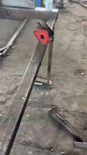 Making a spring harrow