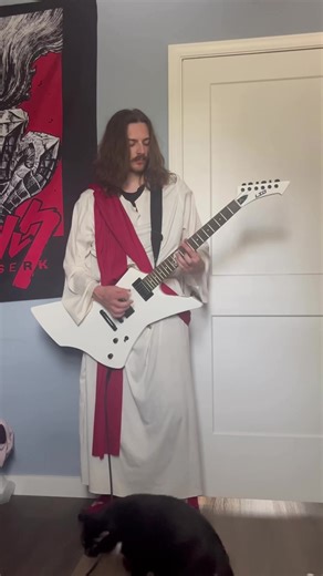 Happy Easter everyone, hesitant to post as I don’t like doing the costume but I felt like giving the loyal viewers a treat on this lovely day, even though I don’t do this fit anymore I did enjoy the times I did and getting “famous” and all the support I got, god bless you all, Christ has risen, lord Jesus Christ have mercy on me a sinner, til next time maybe with the fit. #masterofpuppets #metallica #easter #fyp #thanks