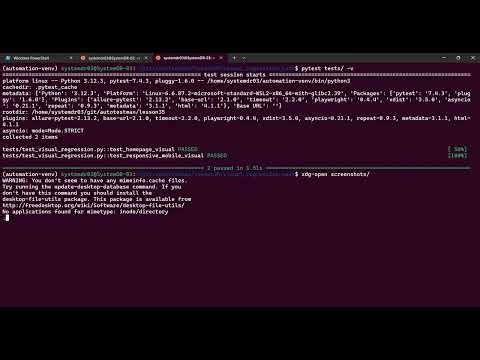 Lesson 35: Visual Regression Testing with Playwright