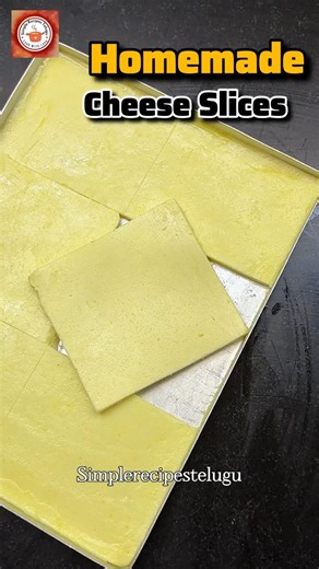 HOMEMADE CHEESE SLICES 🧀