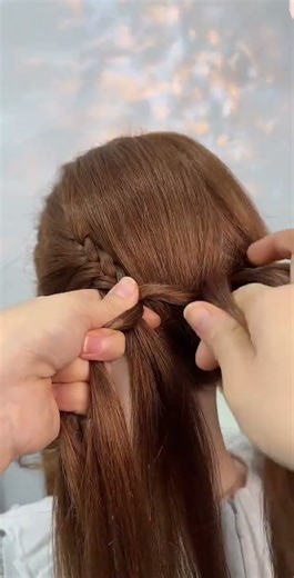 Creative butterfly wing braid tutorial#A fringed bun hairstyle that is perfect for wearing