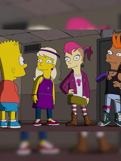 Bart joined a women’s club.#cartoon #fyp #simpsons #thesimpsons