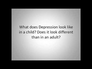 Children in Depression