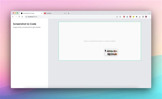 อยากให้คนทำเว็บลอง Github Repo: Screenshot-to-Code . ช่วยเปลี่ยนภาพ screenshot ให้เป็นโค้ด html,css เขียนจาก tailwind แบบแค่เราแคปเจอร์หน้าจอ ก็เปลี่ยนเป็นโค้ดให้เสร็จสรรพเลย . ลองใช้ทางนี้ https://github.com/abi/screenshot-to-code . supported stacks - HTML Tailwind - HTML CSS - React Tailwind - Vue Tailwind - Bootstrap - Ionic Tailwind - SVG . Supported AI models: - Claude Sonnet 3.5 - Best model! - GPT-4o - also recommended! - DALL-E 3 or Flux Schnell (using Replicate) for image generation . ใ