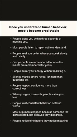 Once You Understand Human Behavior, People Become Predictable #psychology