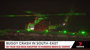 11K views · 29 reactions | A 30-year-old man remains in a serious but stable condition after a buggy crash at Tilley Swamp in the state's southeast. Download the 7NEWS app: https://7news.link/7NEWSapp #7NEWS | 7NEWS Adelaide | Facebook