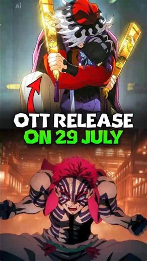 Demon Slayer Movie New OTT Release Date? #shorts #demonslayer