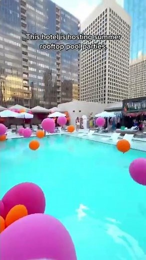 Rooftop Pool Parties at this Hotel in Texas