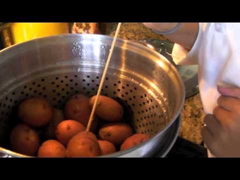 How to Steam Potatoes