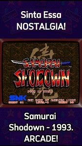 5.8K views · 116 reactions | Samurai Shodown - 1993. Plataformas: Nintendo Switch, MVS, Neo Geo CD, GeForce Now, MAIS. | Generation Nostalgia | Facebook