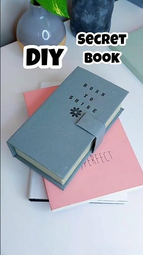 Is Secret Book me Kuch bhi chupa sakti hu #diy #Book #craft #box