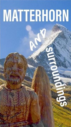 Matterhorn - famous Swiss mountain, and its spectacular surroundings. #Matterhorn