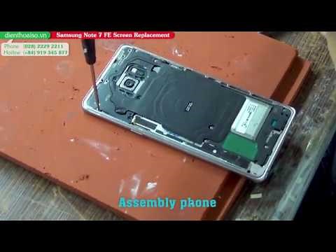 Samsung Note 7 FE Screen Replacement★HOW TO★GUIDE
