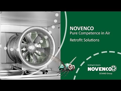 NOVENCO Pure Competence in Air - Easy and Fast HVAC Upgrades and Retrofits with ZerAx® Fans