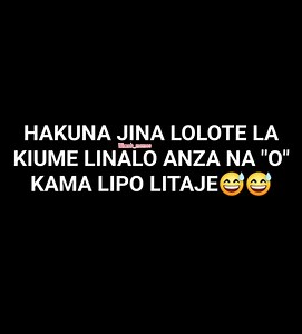 Kama lipo litaje 😅 | William Mligo