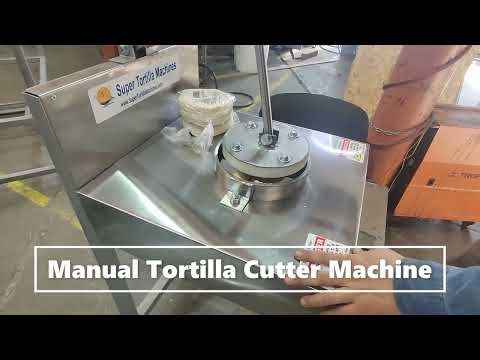 Manual Tortilla Cutter Machine for Chips & Totopos | Easy Triangle Cutting